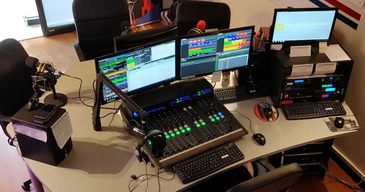 Coverage radius for Ghana FM radio stations