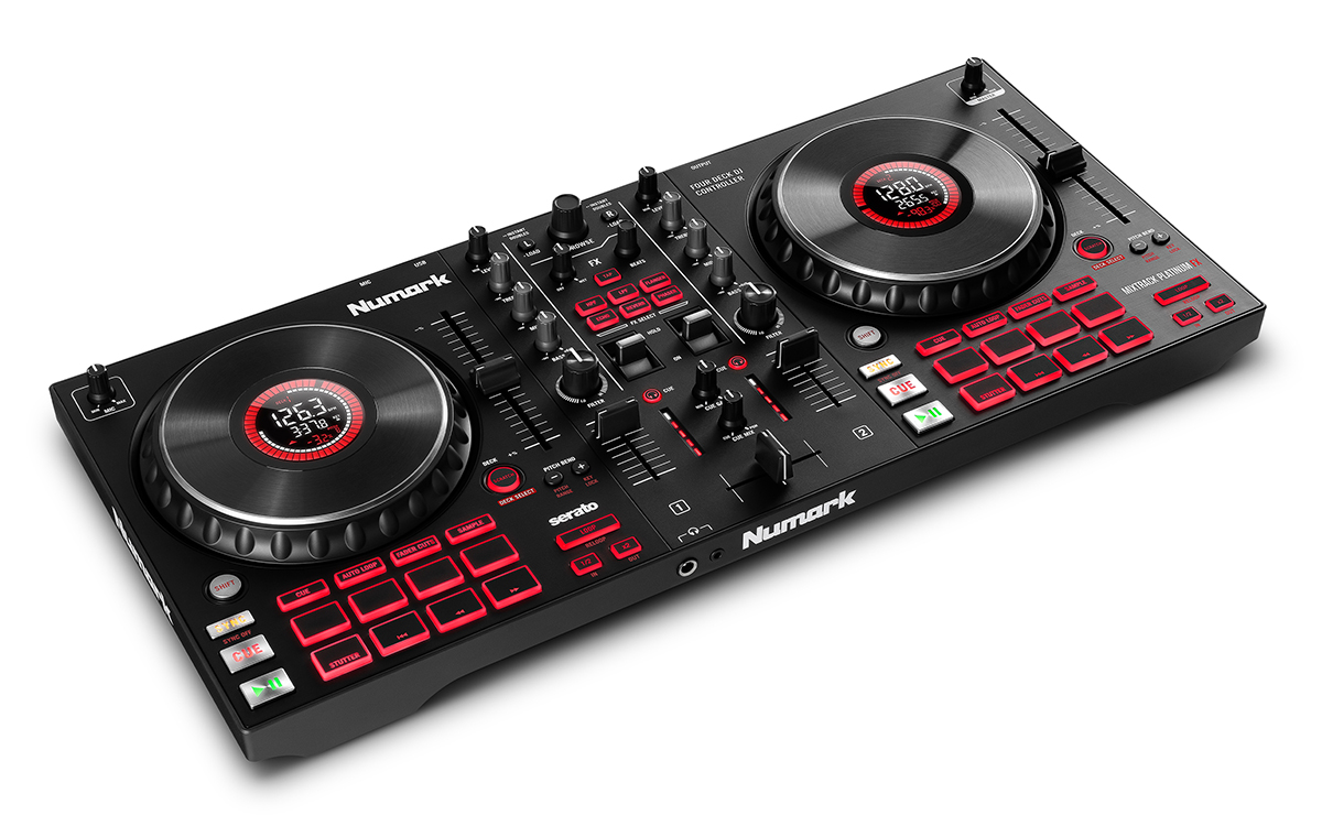 Numark Mixtrack Platinum FX Side
