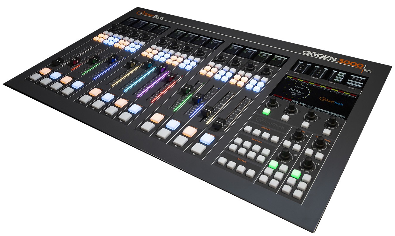 Axel Oxygen 3000 Plus Digital Broadcast Console 12 Faders