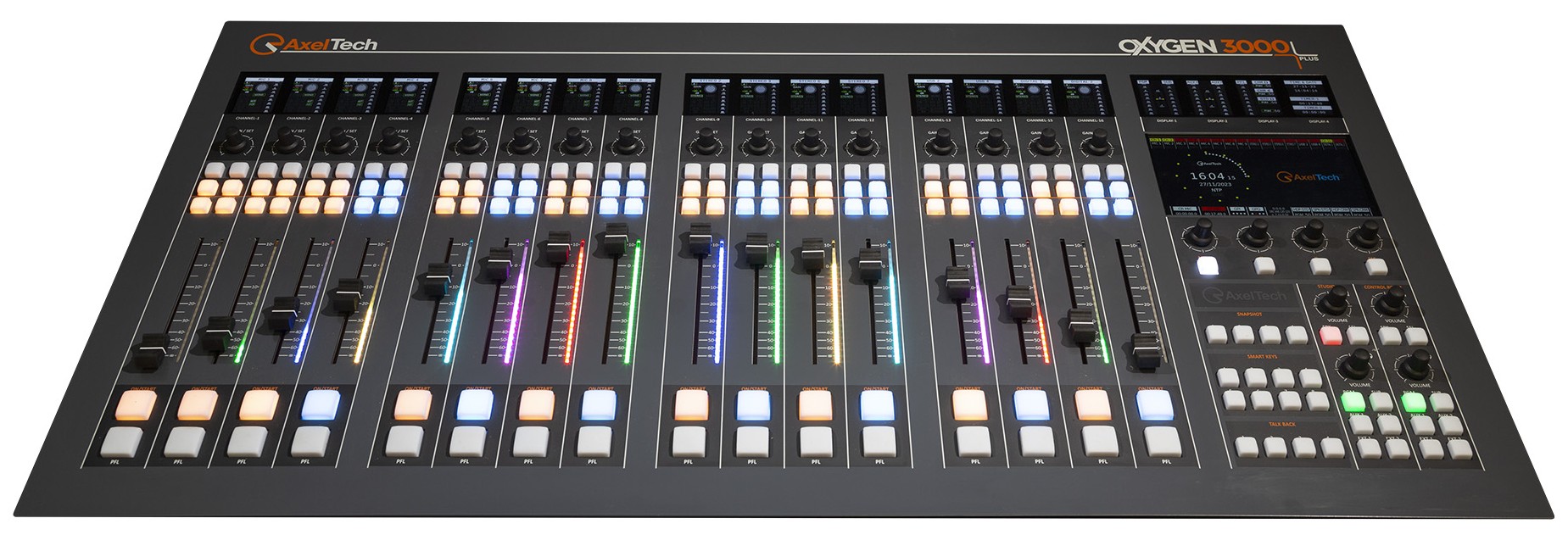 Axel Oxygen 3000 Plus Digital Broadcast Console 16 Faders